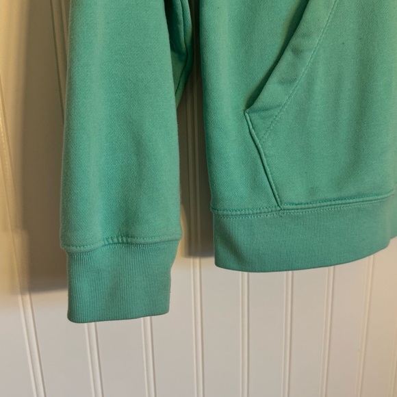 Carhartt Girl’s Teal Hooded Sweatshirt with Front Pocket Size Small (8) - Picture 6 of 13